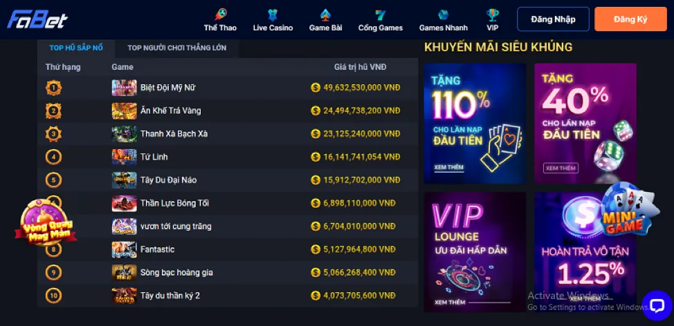 Chương trình VIP độc quyền Q8Bet